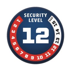 Zámek na moto ABUS 9809/170 řetěz Steel-O-Chain černý