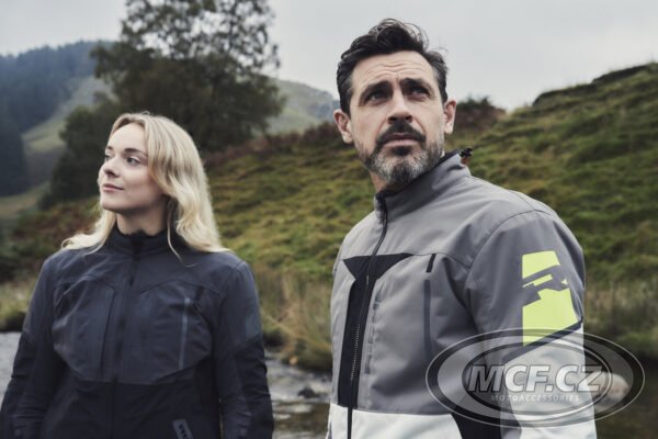 Motorcycle jacket RICHA ORION Gore-Tex grey/fluo yellow