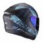 Moto přilba SCORPION EXO-1400 AIR SYLEX matná černo/modrá