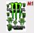 Samolepky MONSTER M1