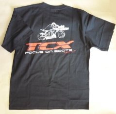 Triko TCX Addicted Road černé