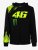Mikina VR46 DUAL MONSTER černá 495204