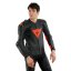 Moto kombinéza DAINESE LAGUNA SECA 5 černo/fluo červená perforovaná