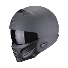 Motorcycle helmet SCORPION EXO-COMBAT II SOLID GRAPHITE matte dark grey
