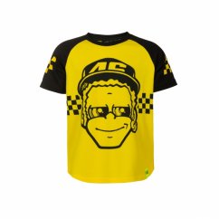 Dětské triko Valentino Rossi VR46 Dottorone žluté 393724