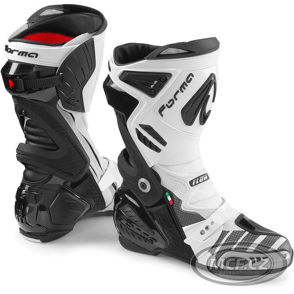 Motorcycle boots FORMA ICE PRO FLOW black/white
