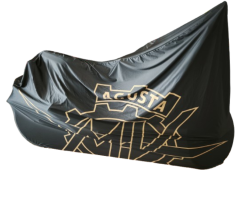 Plachta na motorku Hurly MV Agusta černá