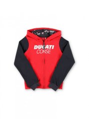 Dětská mikina DUCATI CORSE černo/červená 24 26003