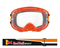 Motocross goggles RED BULL STRIVE 015 orange with clear lens