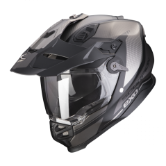 Moto přilba SCORPION ADF-9000 AIR TRAIL matná černo/stříbrná