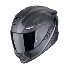 Moto přilba SCORPION EXO-1400 EVO II CARBON AIR ENKO matná černo/stříbrná