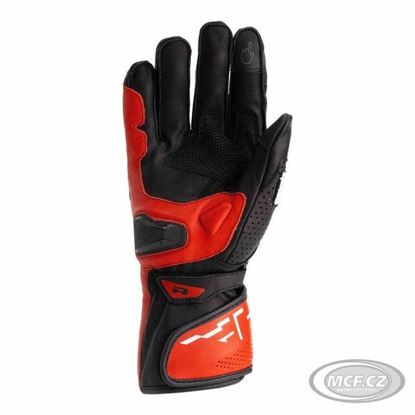 Moto rukavice RICHA RS86 černo/červené
