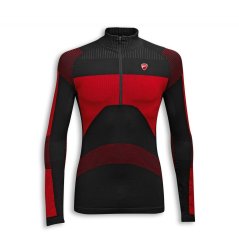 Termo triko DUCATI WARM UP 2 černo/červené 98107372