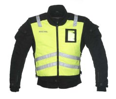 Reflexní moto vesta RICHA SLEEVELESS SAFETY fluo žlutá