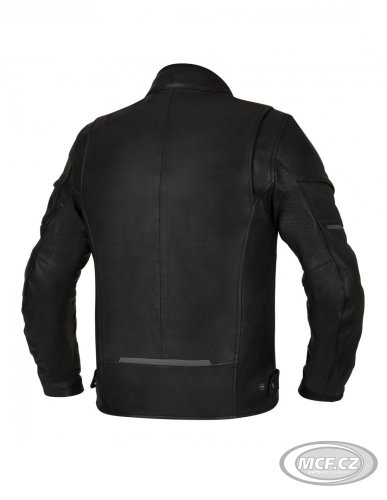 Moto bunda SECA DARKSIDE TFL kožená černá