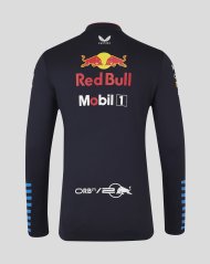 Mikina RED BULL Otl Zip tmavě modrá krátký zip TU5287