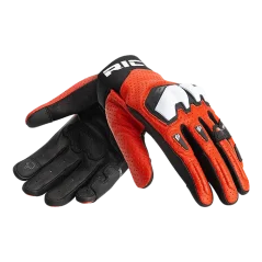 Motorcycle gloves RICHA STRADALE AP-X LEATHER black/red