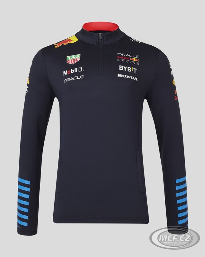 Mikina RED BULL OTL ZIP night sky - krátký zip TU5287