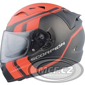 Moto přilba SCORPION EXO-1200 AIR STREAM TOUR černo/červená matná