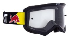 Red Bull Spect EVAN-005 Motocross Goggles – Black with Clear Lens