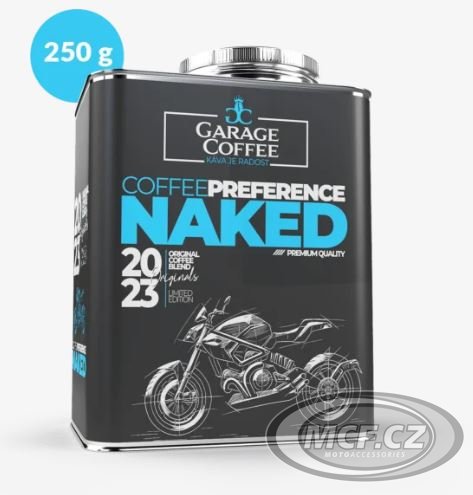 Moto kafe NAKED kanystr