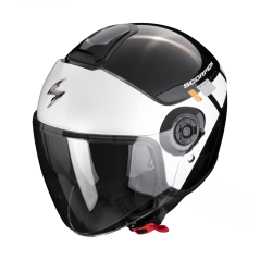 Motorcycle helmet SCORPION EXO-CITY II MALL metallic black/white/silver