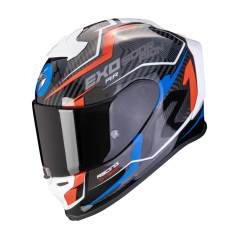 Moto přilba SCORPION EXO-R1 EVO AIR COUP černo/červeno/modrá