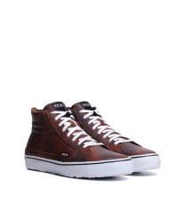 Moto boots TCX STREET 3 WP brown/white
