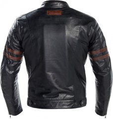 Moto bunda RICHA CURTISS tmavě zelená - nadměrná velikost