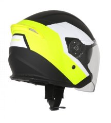 Moto přilba ORIGINE PALIO 2.0 + BLUETOOTH EKO matná fluo žluto/černá