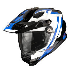 Motorcycle helmet SCORPION ADF-9000 AIR PATROL black/blue/white
