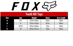 Dětské triko FOX ABSOLUTE midnight 31818-329