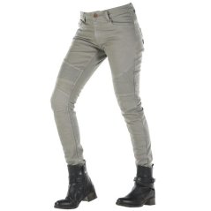 Dámské kevlarové moto kalhoty OVERLAP IMOLA JEANS cactus