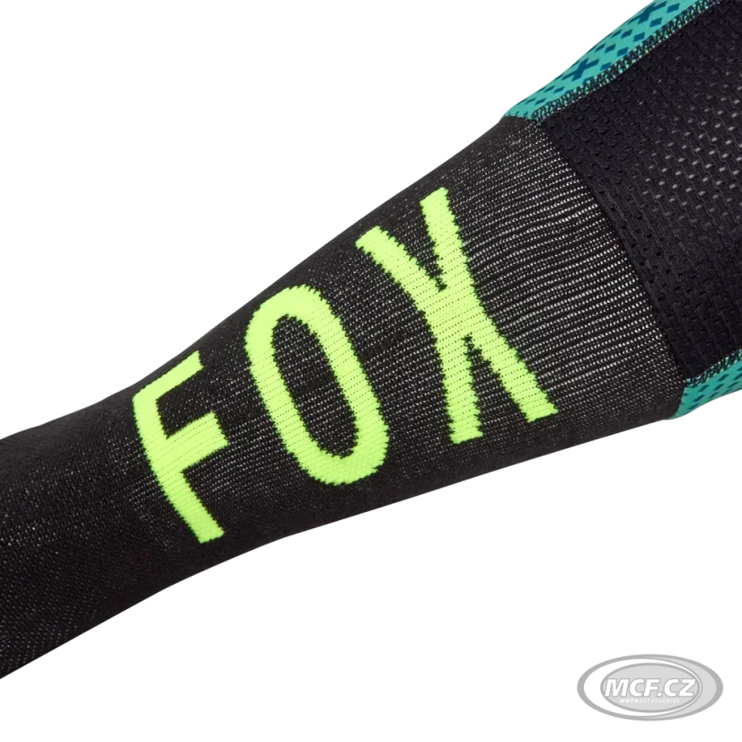 Nadkolenky FOX Flexair Fracture Kb Sock mátově zelené 36366-266