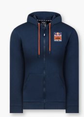 Dámská mikina KTM Red Bull Zip tmavě modrá KTM22029