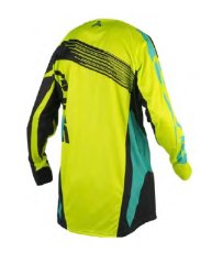 Motokrosový dres ALIAS MX A1 černo/neonově žlutý 2158-350