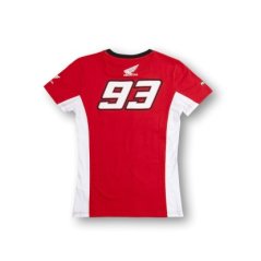 Dámské triko MARC MARQUEZ HONDA červené 149107