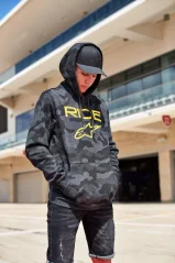 Mikina ALPINESTARS AREA HOODIE charcoal heather 1232-51300 191