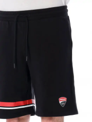Šortky DUCATI CORSE STRIPES černé 23 106001