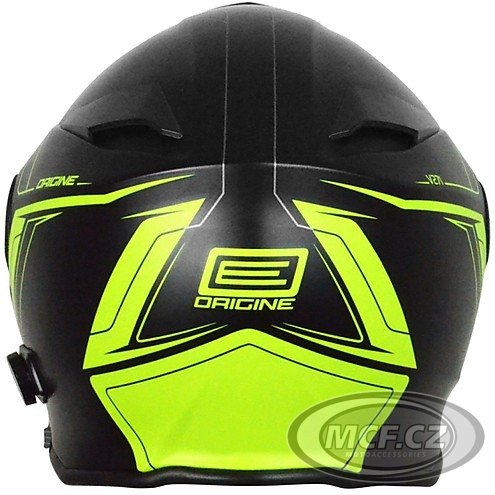 Moto přilba ORIGINE DELTA LEVEL matně fluo žluto/černá