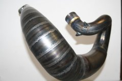 Výfukové koleno SCALVINI RACING TM 2takt 250-300