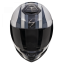 Moto přilba SCORPION GT EXO-GT SP AIR TOURADVEN perleťově bílo/stříbrná
