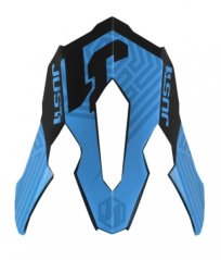 Kšilt JUST1 J12 SYNCRO carbon modrý