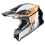 Moto přilba SCORPION VX-16 EVO AIR LIGNES černo/oranžová