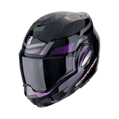 Moto přilba SCORPION EXO-TECH EVO CONQUER černý chameleon