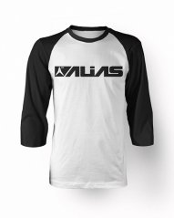 Triko ALIAS MX BLOCK 3/4 bílo/černé