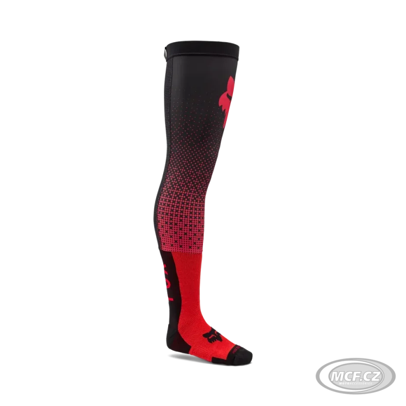 Nadkolenky FOX Flexair Fracture Kb Sock fluo červené 36366-110