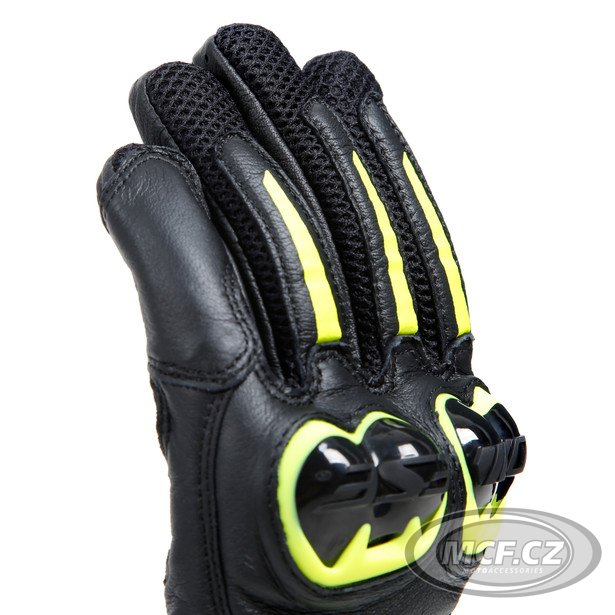 Moto rukavice DAINESE MIG 3 UNISEX černo/neonově žluté