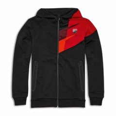 Dámská mikina DUCATI DC SPEED černo/červená 98771080