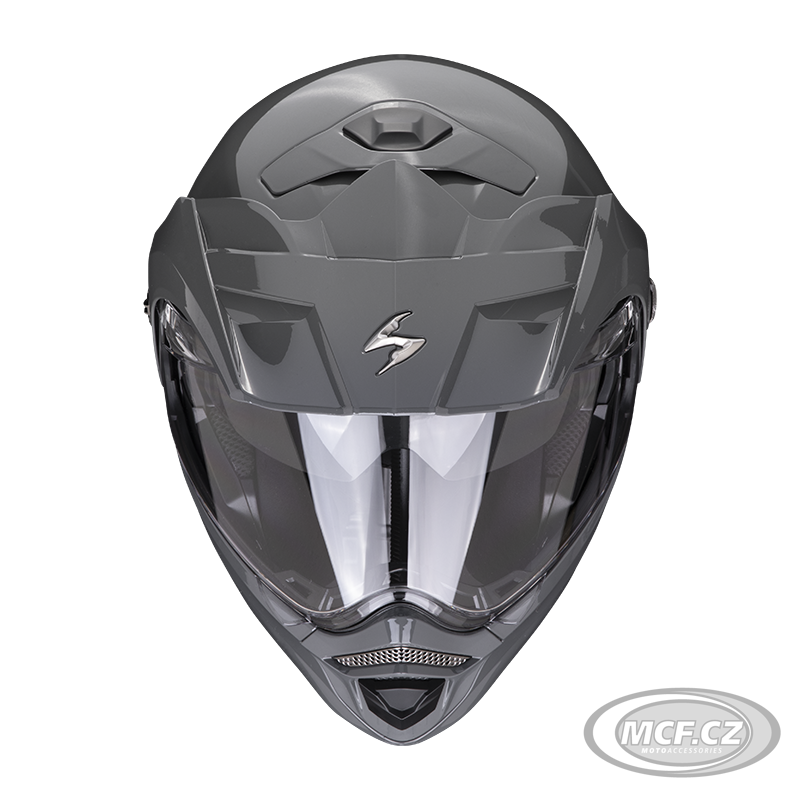 Moto přilba SCORPION ADX-2 solid cementová šedá